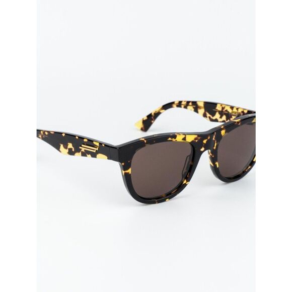 Bottega Veneta Women Sunglasses Havana Brown Square BV1001S 002 BRAND NEW main image 5